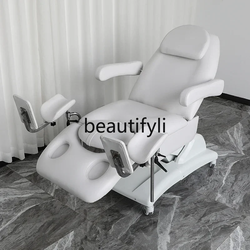 

ss Multifunctional examination bed lifting confinement electric beauty rinse bed