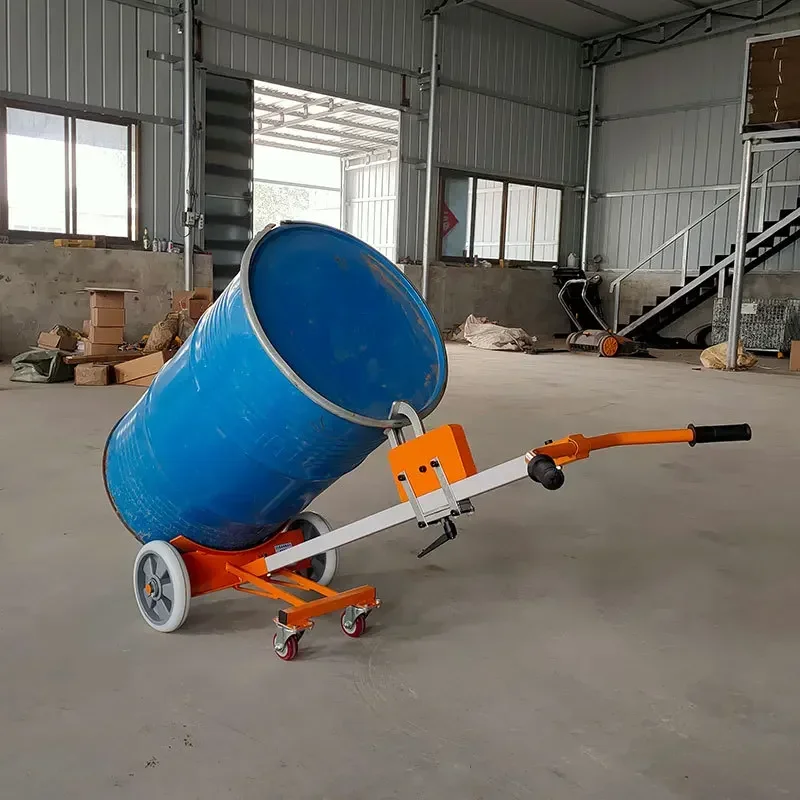 

Eagle beak iron barrel clamp plastic barrel trolley trailer