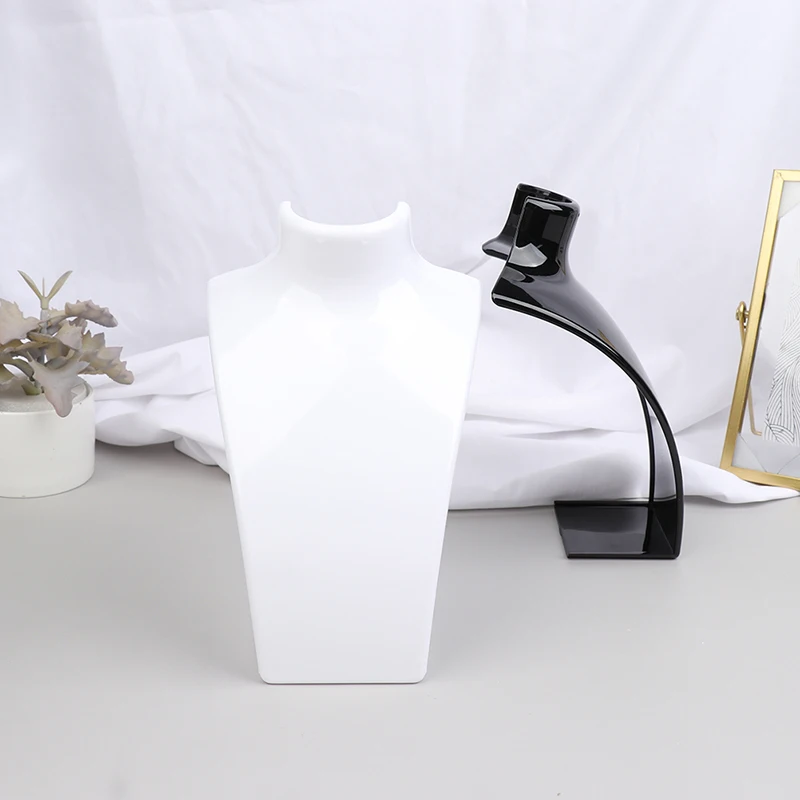 Jewelry Display Fashion Model Necklace Mannequin Pendant Earring Showing Stand