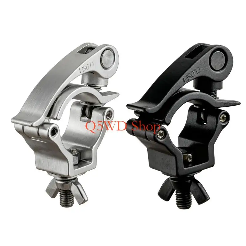 Q5WD Quickly Release Pipe Clip Simple Installation Light weight Stage Fixture Clamp