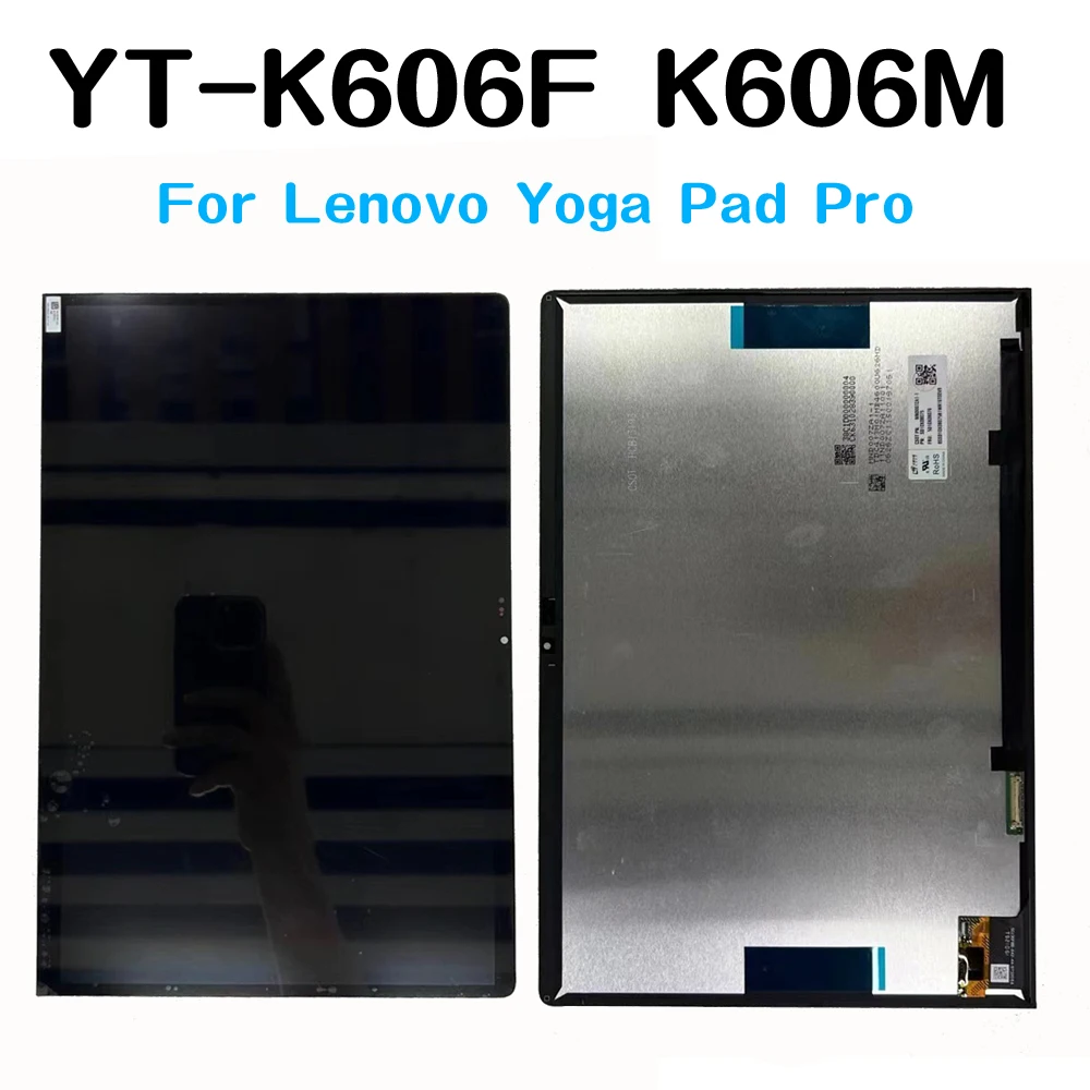 

Original Display 13 inch For Lenovo Yoga Pad Duet7 2020 2021 YT-K606F YT-K606M YT-K606 LCD Touch Screen Digitizer Assembly