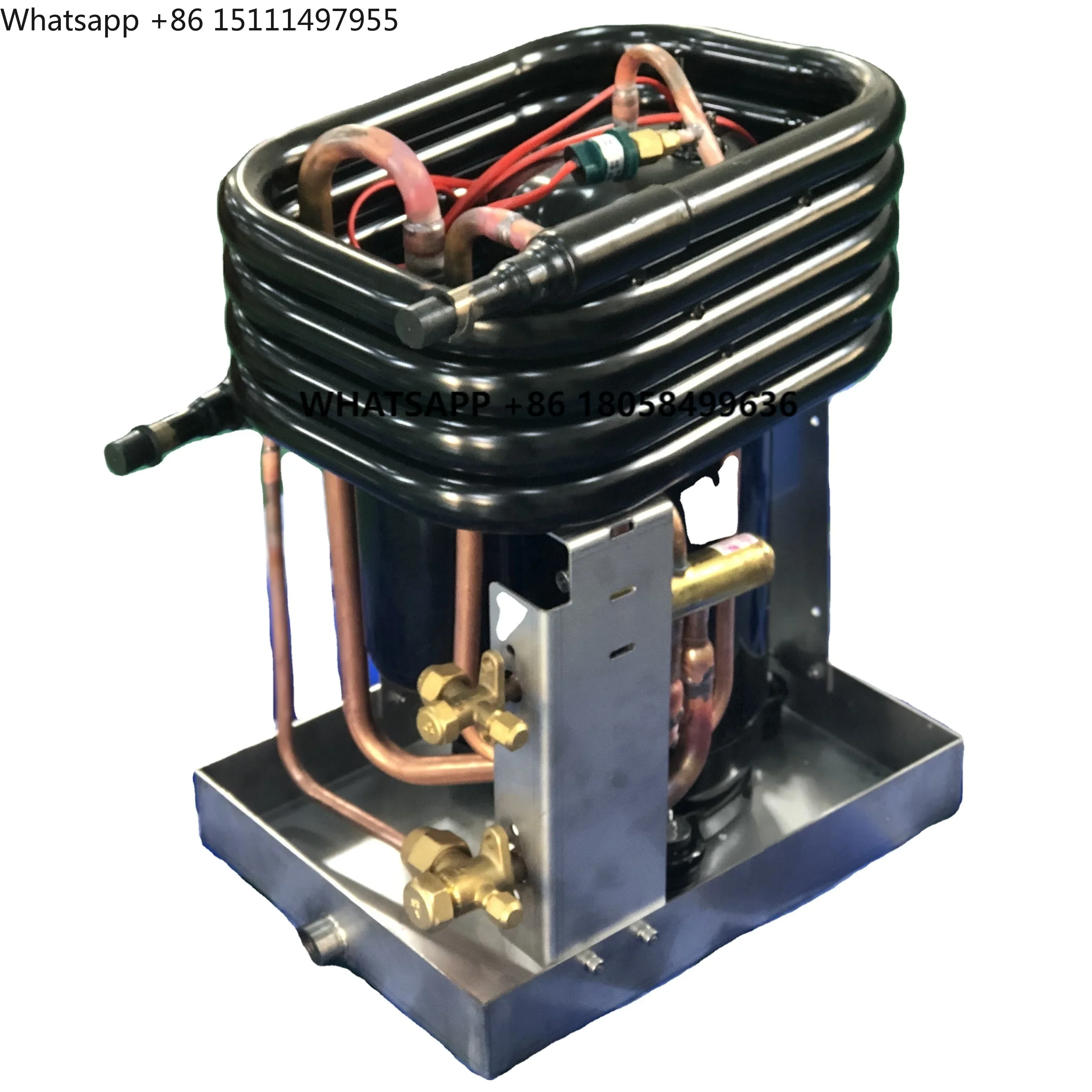 220V 110V Marine Condensing Unit 16000btu for Yacht Boat Split Gas air Conditioner