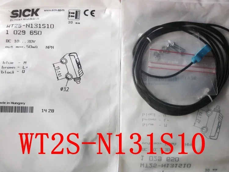 100% new original SICK diffuse reflected photoelectric switch WT2S-N131S10 WT2S-N131