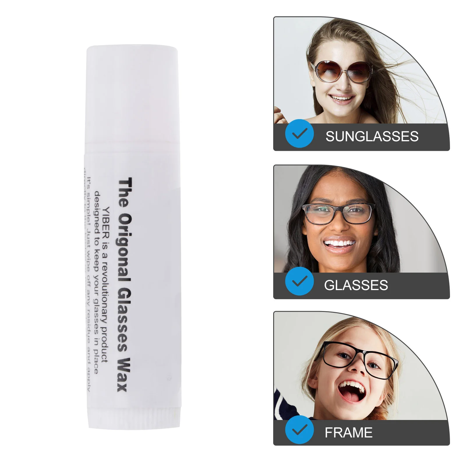 

Anti-slip Wax Nose Pad for Glasses Material Non-slip Tool Easy to Carry Suitable for Plastic Metal Frames Glasses Supply