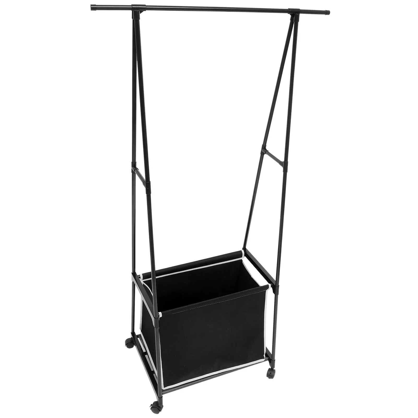 Metal Clothes Rack Garment Stand for Display Storage Drying Jackets Scarves Handbags Hats Heavy Duty Stable A Frame Design Easy