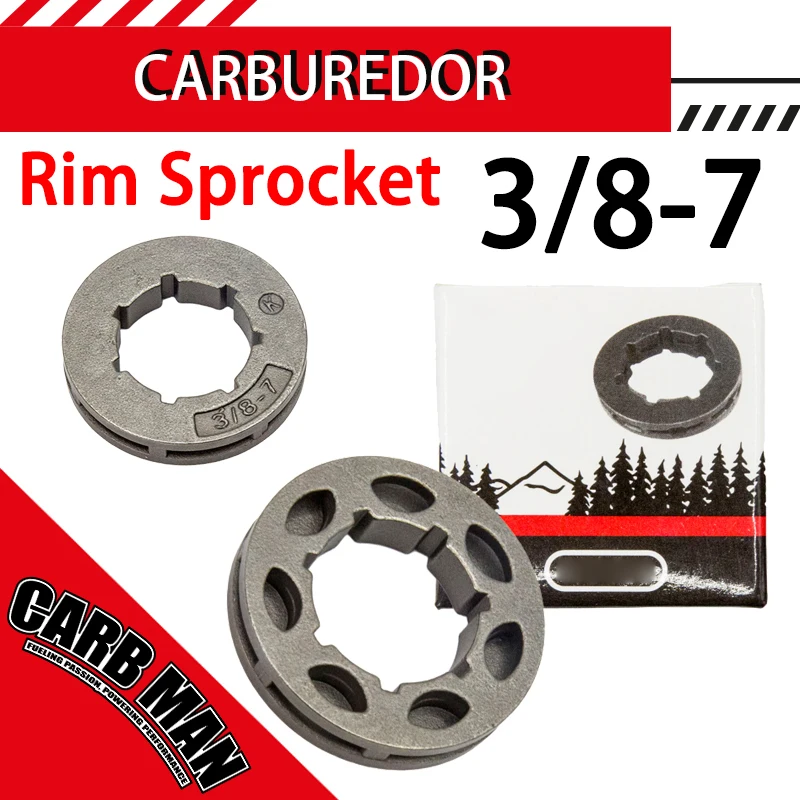 

3/8-7 3/8" 7T Chainsaw Rim Sprocket For OREGON STIHL Husqvarna 154 254 266 268 272 280 288 357 359 365 371 58cc Garden Tools
