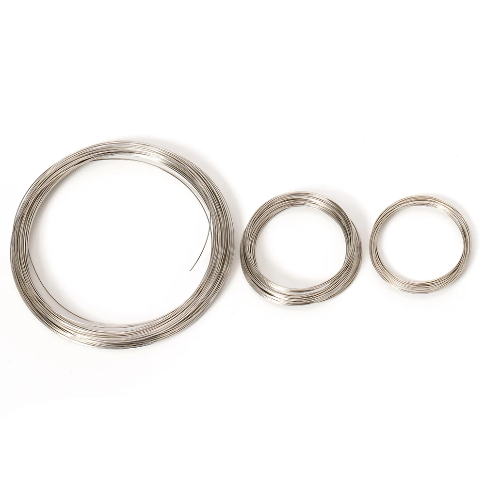 100 Schlaufen Memory-Stahlperlen-Wirbel 55/60/115mm Schmuckherstellungszubehör DIY Perlenarmband Ohrringe Accessoires – Detail 6