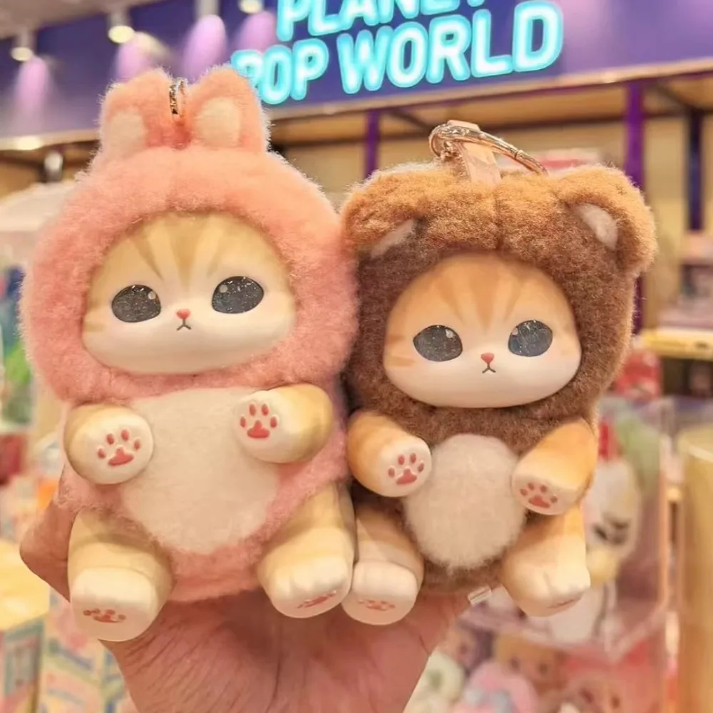 Mofusand Katze Sandy Glänzender Hai Harz-Plüsch-Taschenanhänger Überraschungs-Blindbox-Puppe Mädchen-Geburtstagsgeschenk Blind Bag Blind Box Figuren Spielzeug – Detail 3