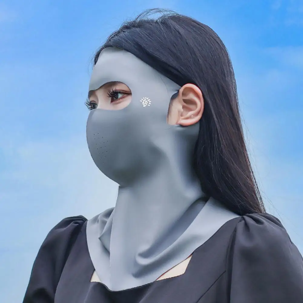 

Face Guard with Extended Hem Sun Protection Neck Gaiter with Adjustable Fit for Superior Breathability Stretchable Uv Protection