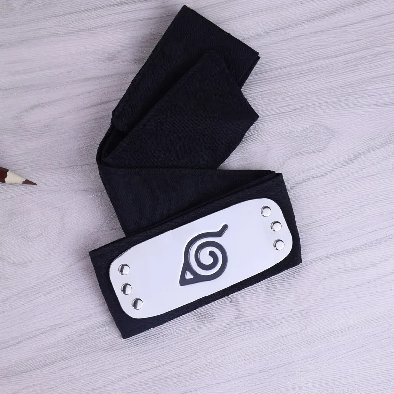 Naruto Ninja Headband Rebel Leaf Anime Figure Itachi Uchiha Itachi Hatake Kakashi Peripheral Cosplay Accessories Kids Toys Gifts