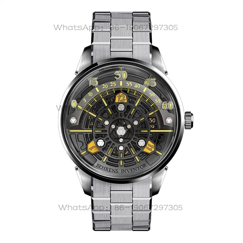 Reloj Mecánico Automático Da Qin Wang Jian BEHRENS, Código Da Vinci, Reloj Nacional