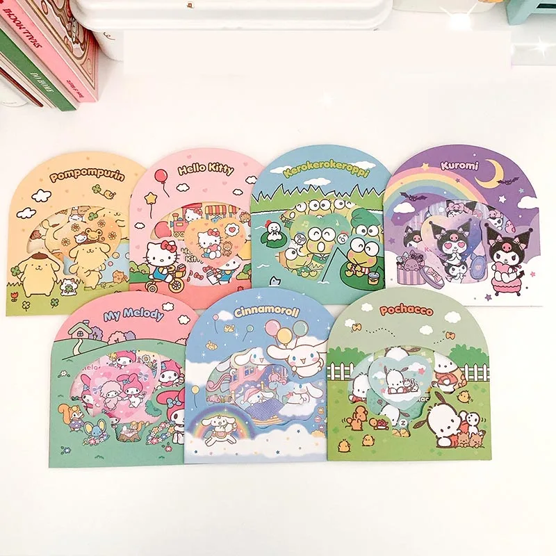 20pack/lot Sanrio Kitty Pochacco Stickers Kawaii Cinnamoroll Scrapbooking DIY Diary Decorative Sticker Stationery Label Gift