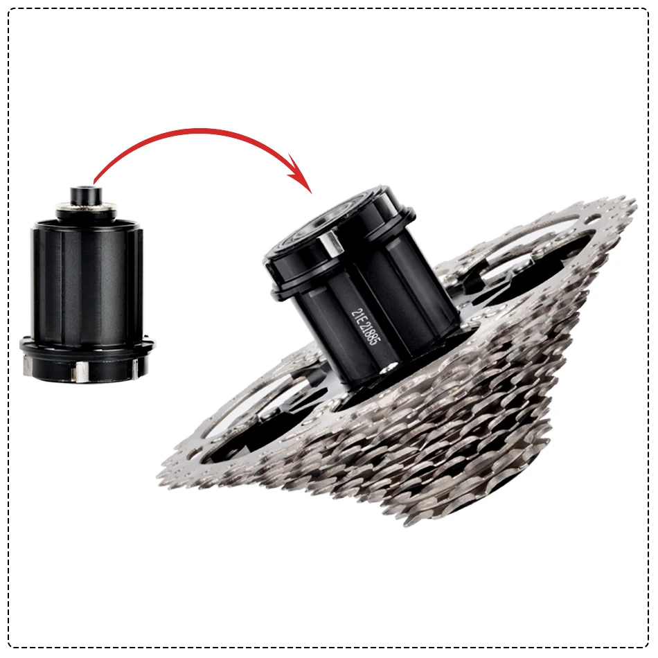 Casete de Bicicleta de Ruta SUNSHINE 8/9/10/11/12 Velocidades 23/25/28/32/34/36T K7 Cassette 8V 9V 10V 11V 12V para SHIMANO HG 5