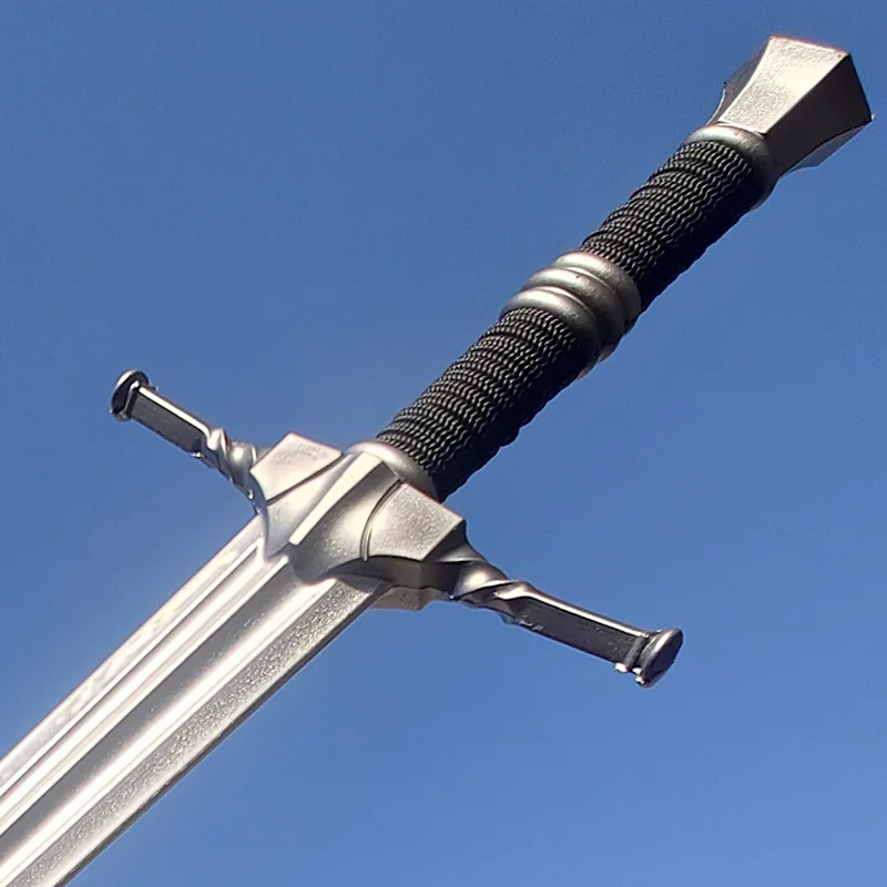 81 cm Eldenn Knight Narsil Zilveren Zwaard wapens Game Randapparatuur Speelgoed katana Cosplay Prop PU Zacht Model Unsharpen Ornament Jongen Gift