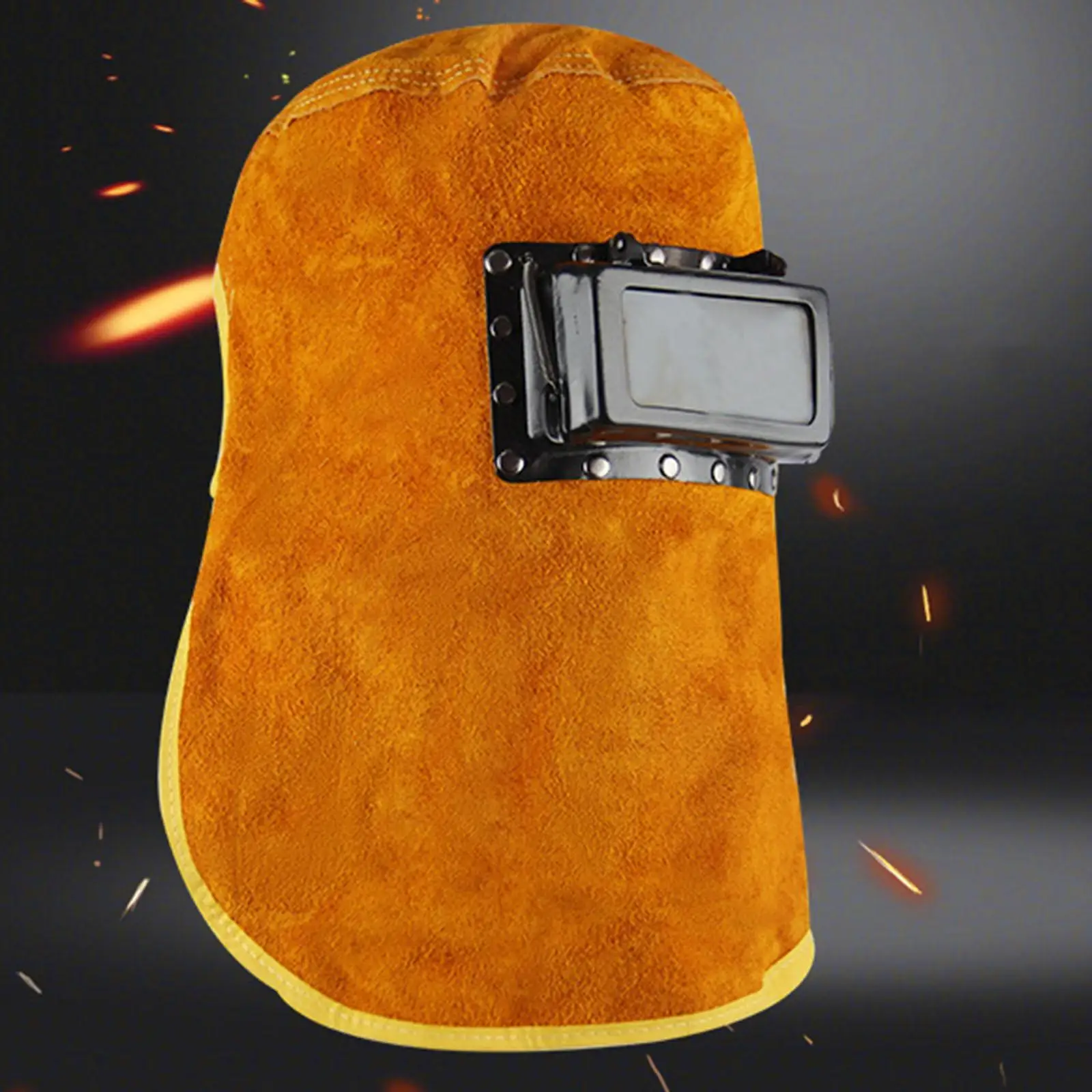 Welding Helmet with Lens Breathable Work Cap Headcover Reusable Full Protective Welding Mask Face Shield for Painting Grinding
