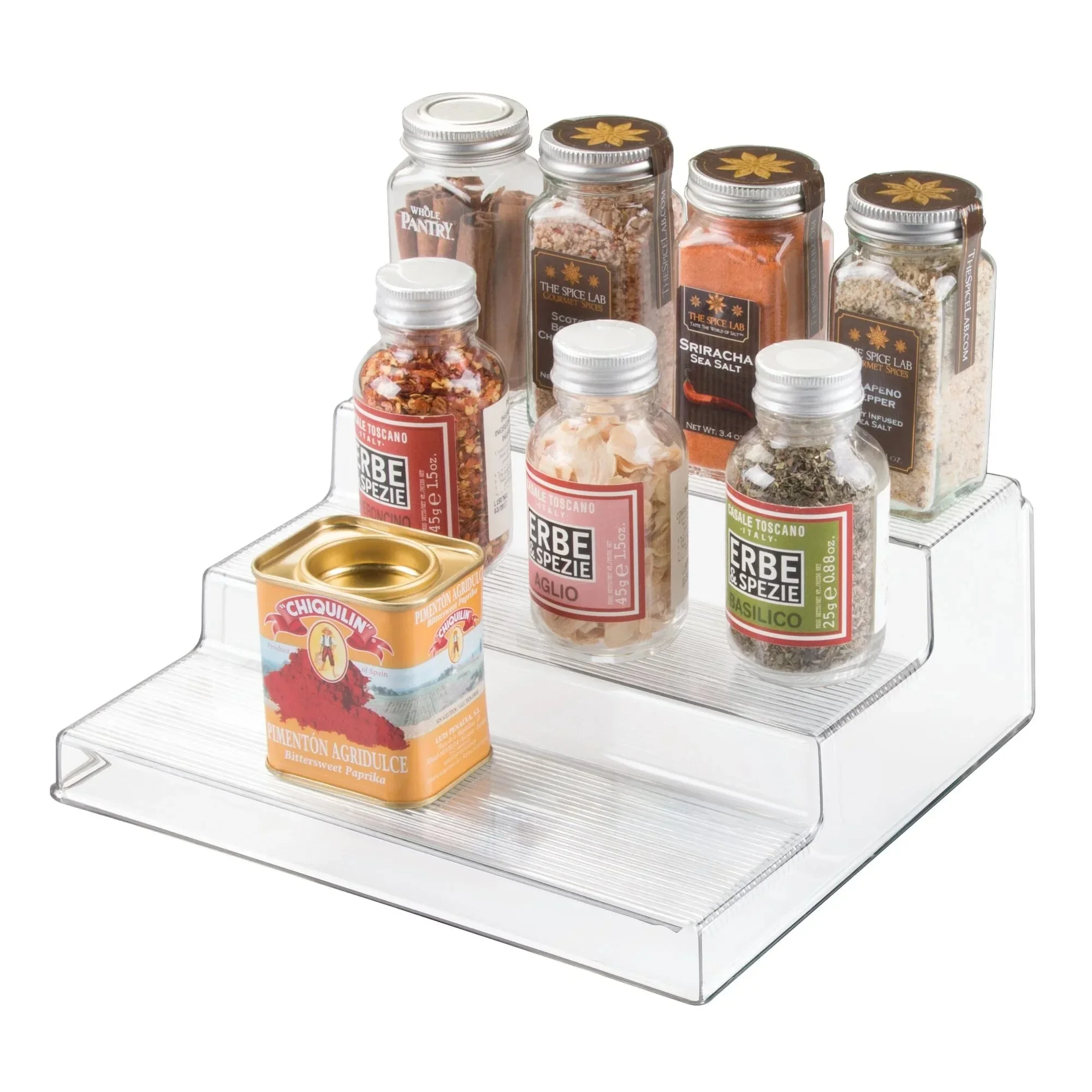 

Clear 3 Tier Kitchen Pantry Organizers storage containers kitchen storage kitchen items