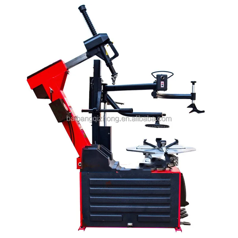 

Automatic Tire Changer Machine Air Supply 8-10BAR 220V 1.1KW 380V 0.75KW Wheel Wide Max 450MM Compatible Tires