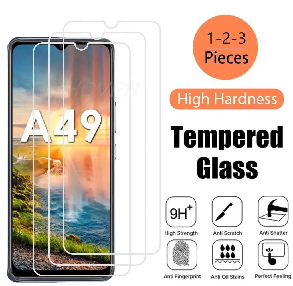 For Itel A27 A26 A25 A37 A49 A48 A58 Pro A17 P38 Vision 3 Plus Vision1 1 2 2s Tempered Glass Protector Screen Cover Film