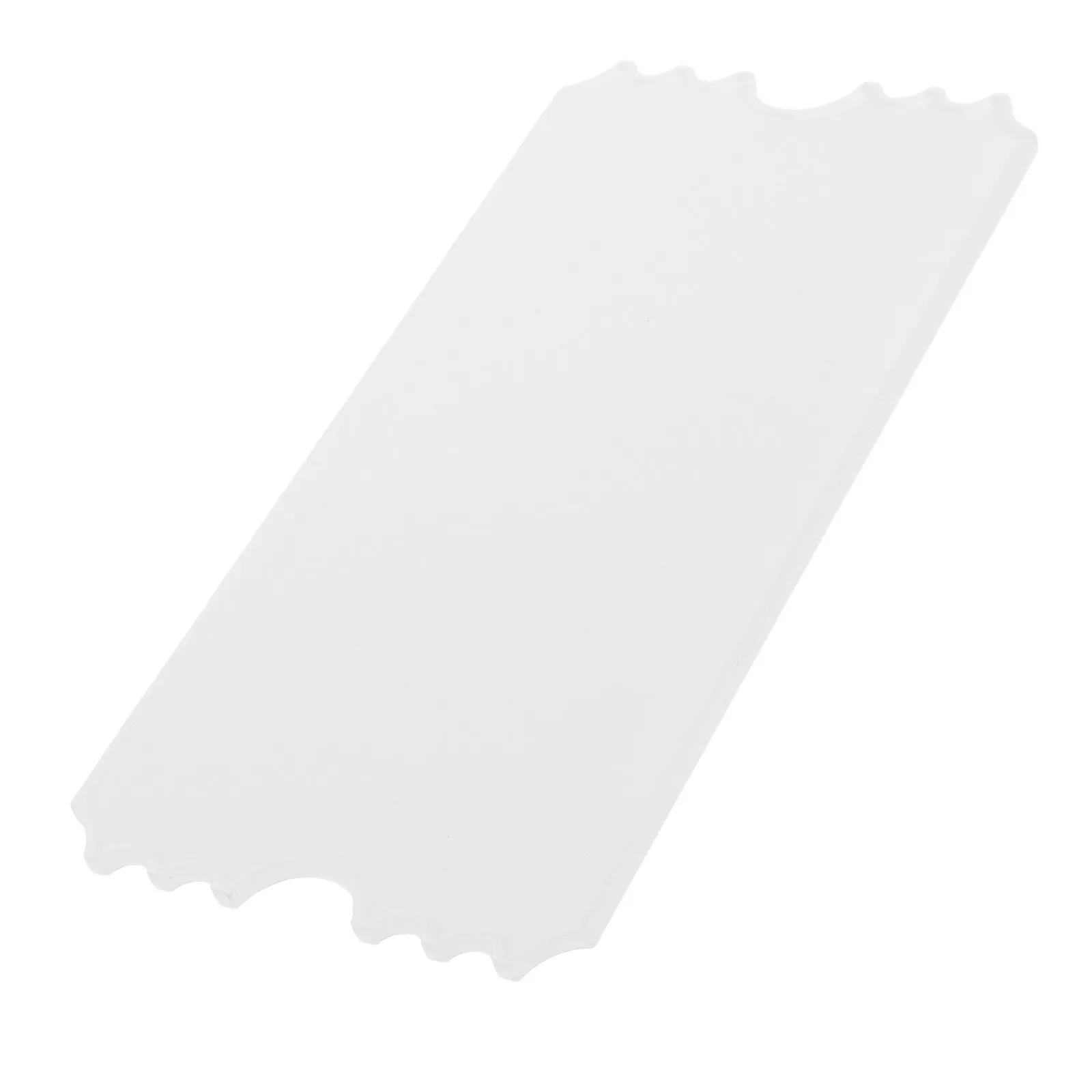 

Acrylic Blank Sublimation Concert Tickets Thermal Transfer Blanks DIY Single Sided Event Raffle Wedding Party Supplies