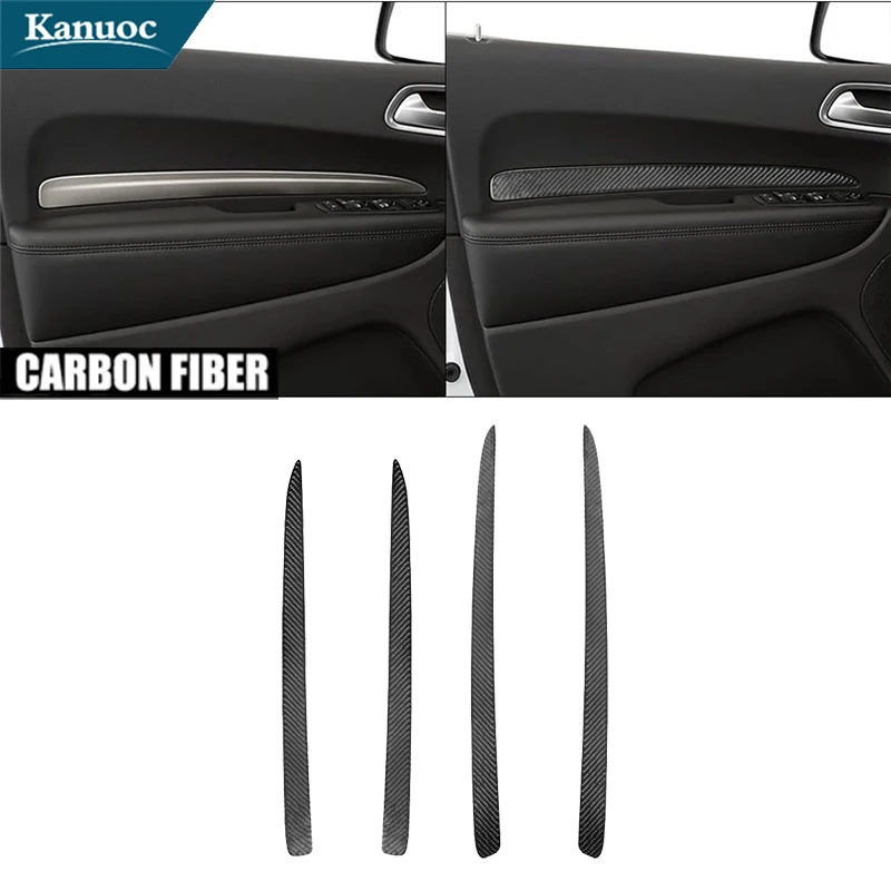 

Door Trim Strip For Dodge Durango 2014 2015 2016 2017 2018 2019 2020 Carbon Fiber Stickers Car Interior Decorative Accessories