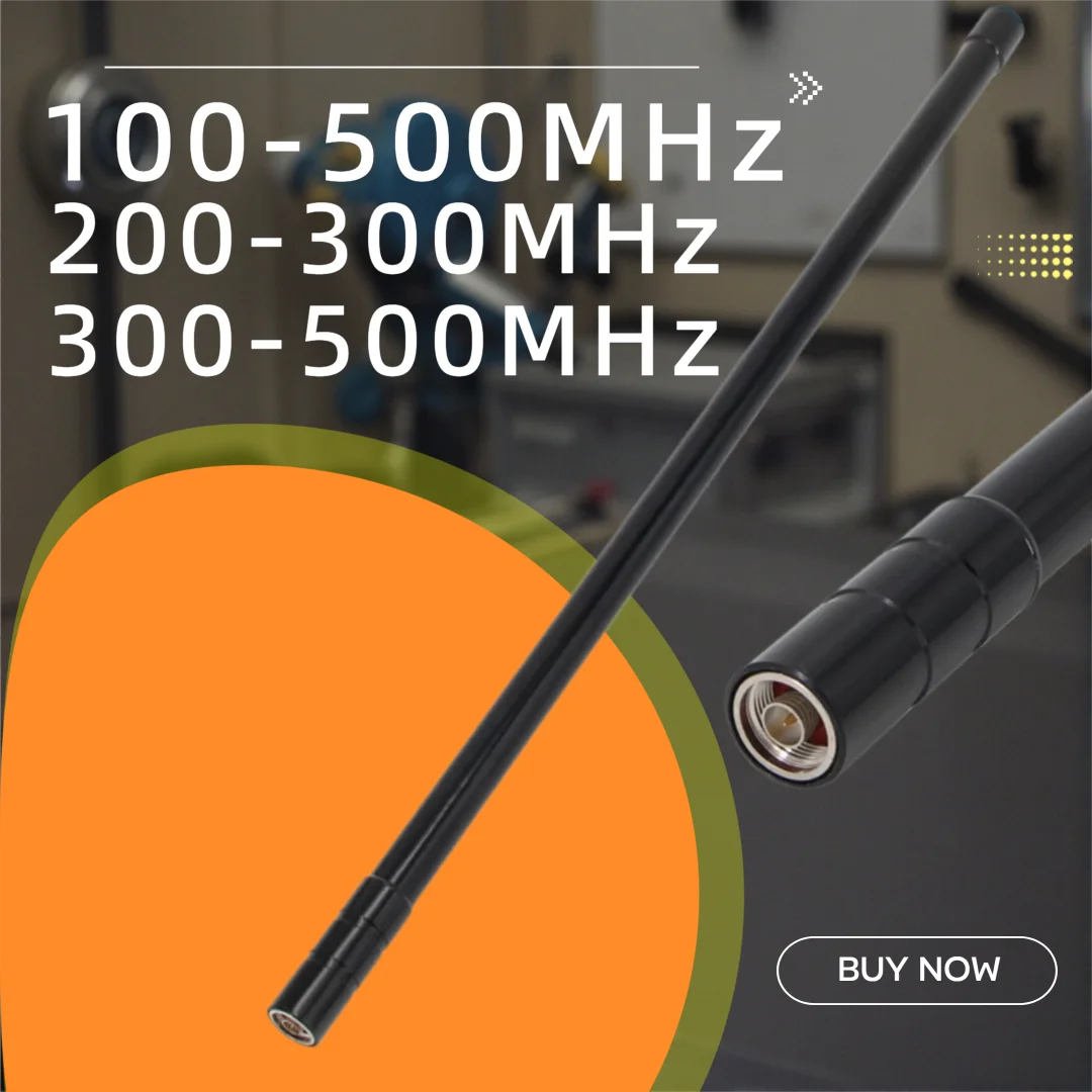 

200-300MHz 300-400MHz 400-500MHz 500-600MHz 300-500 Outdoor waterproof glass fiber antenna N Public interference module antenna