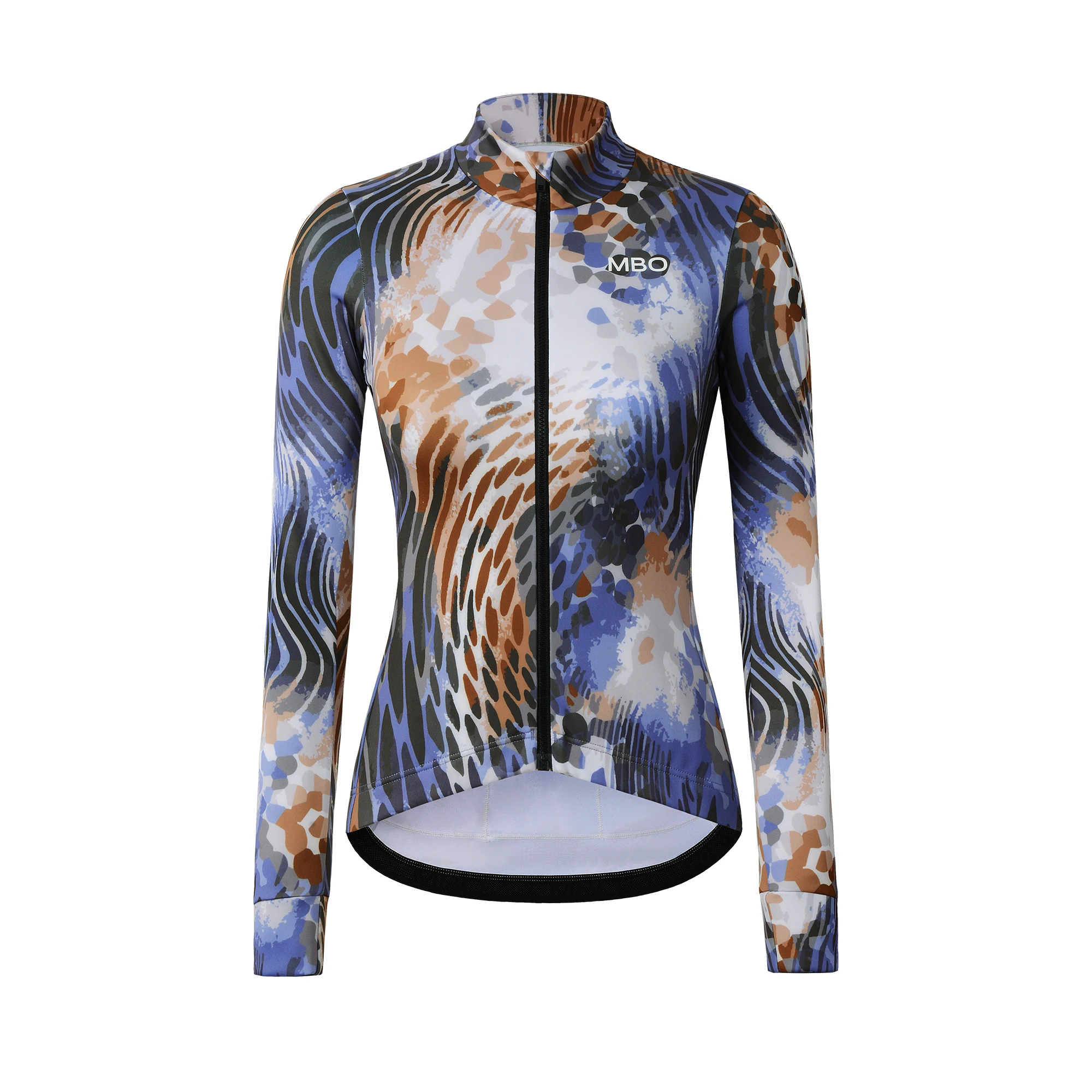 MBO Cycling Jersey Women's Winter Thermal Cycling Jacket Long Sleeve Bike Shirt for Riding & Gym Female Clothing Road Bike Code