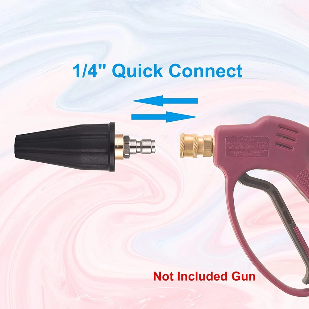 高圧洗浄機ターボノズル,1/4インチ,クイック接続,2000 psi,ピペット2.5