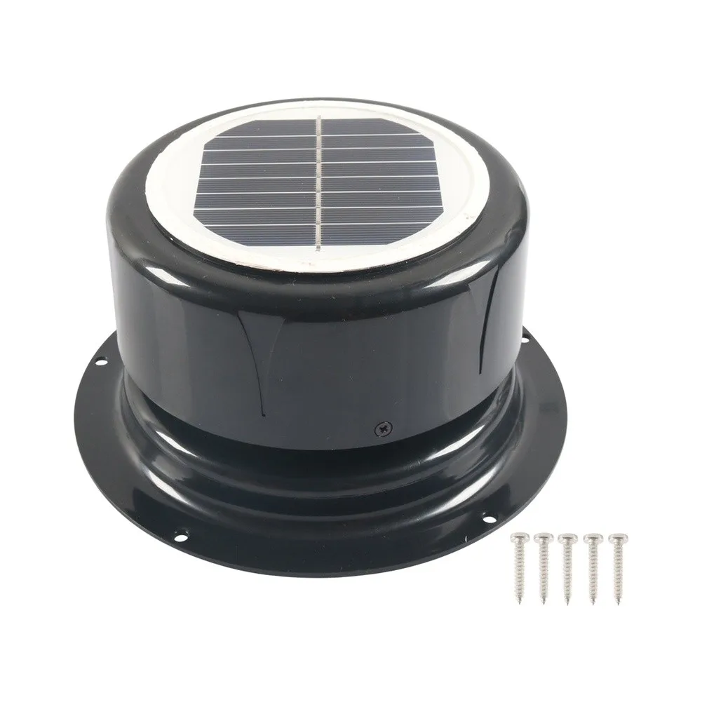 6.8 Inch for solar Roof Vent Fan for RVs Trailers Boats Sheds and Vans Direct for solar Charging No External Power Needed