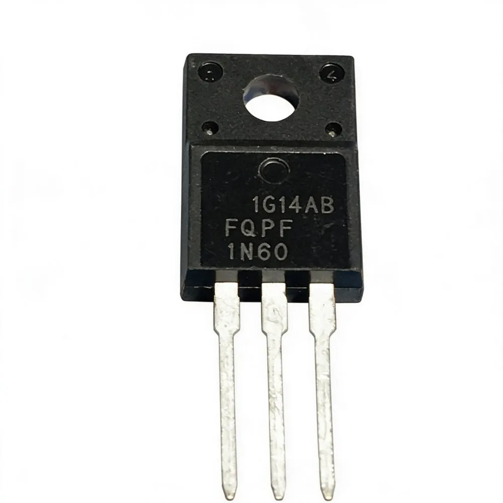 5PCS FQPF1N60T 0.9A 600V FQPF1N60 0.9A 600V JCS4N60F 600V 4A CEF02N6 600V 2A CS4N60F 600V 4A MDF5N50F 500V 5A TO-220F