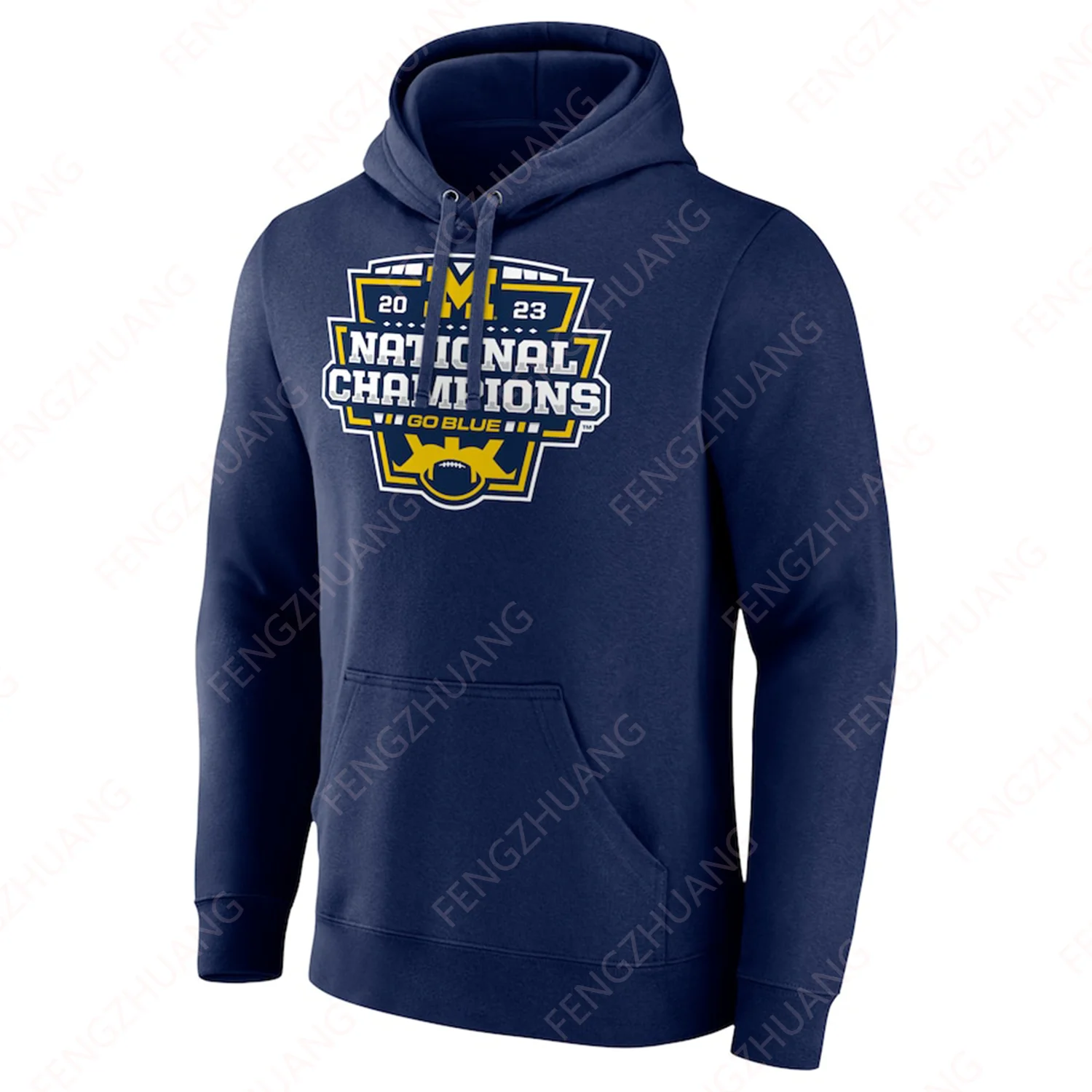 2023 Unisex Loose Casual Hoodie Michigan Wolverines Pullover Hoodie Sportwear Cotton top Oversized Fashion Long Sleeve Hoodie