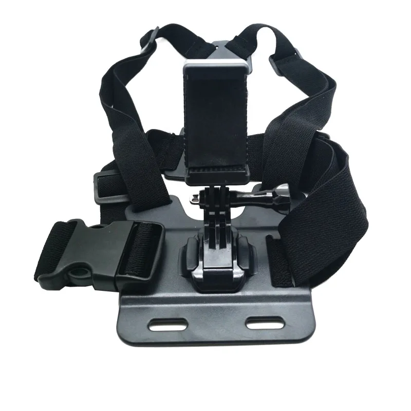 Mobile Phone Chest Strap Mounting Holder First-angle Video Bracket Fixed Clip Live Broadcast Accessories