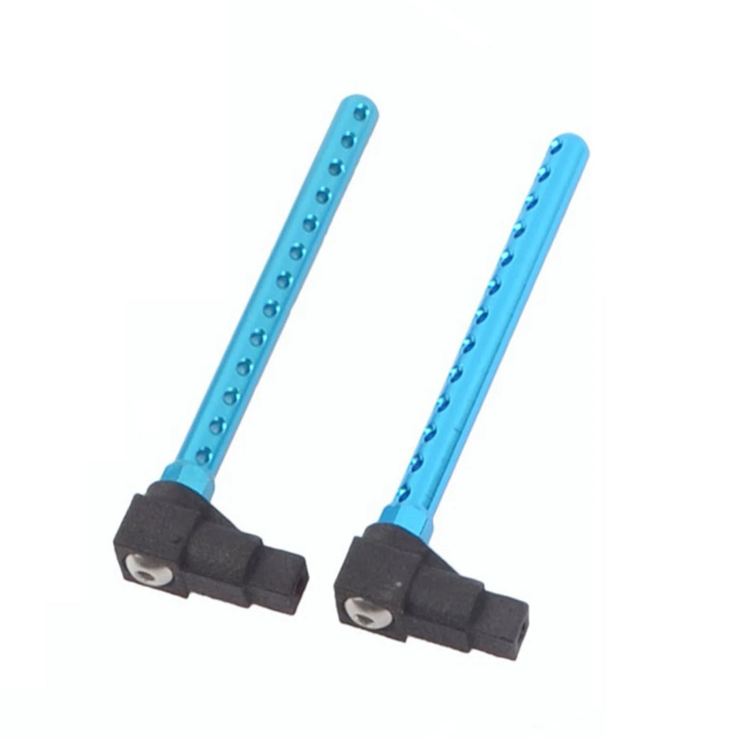 4Pcs Aluminum Alloy Body Posts Mount Extension Set for Tamiya TT01 TT-01 1/10 RC Car Upgrade Parts Accessories