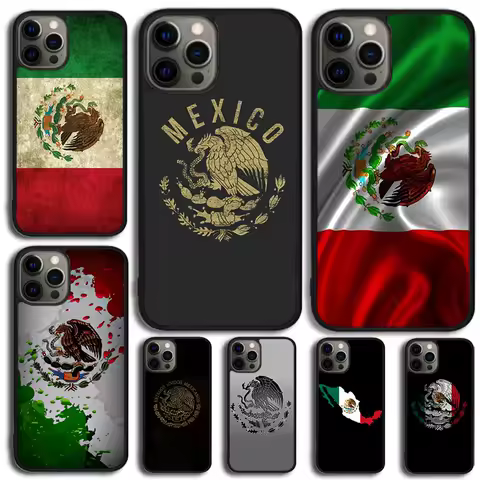 mexico flag mexicanos Phone Case For Samsung Galaxy S10 S22 S23 S24 Note 10 20 Lite S20 Plus S21 Ultra Back Cover