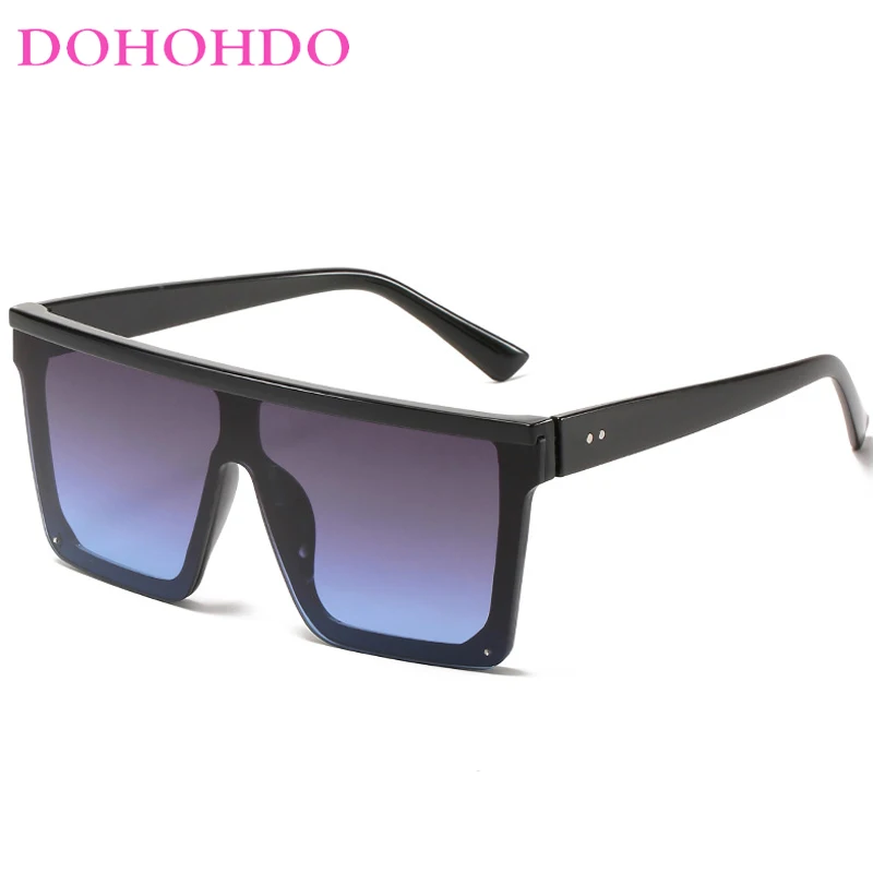 

DOHOHDO 2024 New Oversized Shades Sunglasses Men Women's Fashion Square Sun Glasses Vintage Uv400 Glasses Female Lentes De Sol