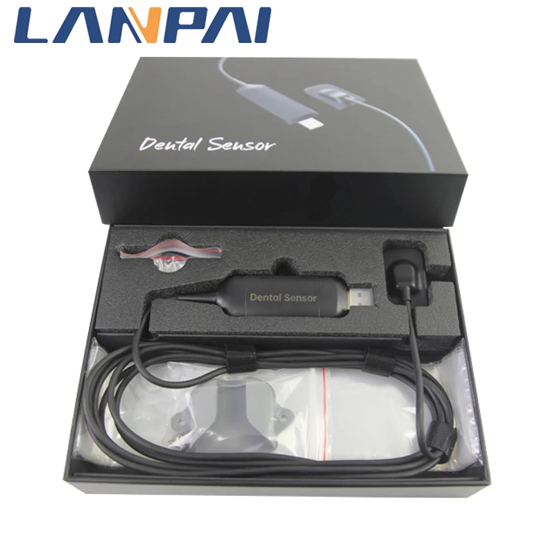 Lanpai Dental X-Ray Sensor Rvg Rx Digital Sensor With 13 Language Dentistry Equipment