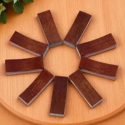 

12pcs Chopstick Rest Japan Wood Rack Unique Design Home Dinning Table Spoon Fork Rest Environmentally Friendly Lightweight