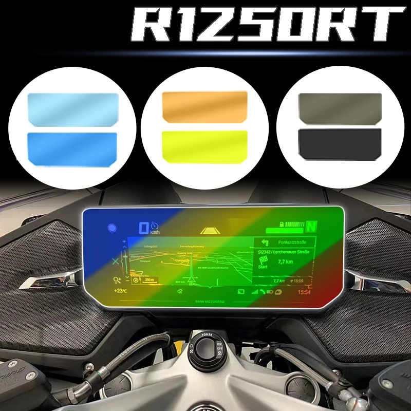 For BMW 1250RT R1250RT 2021-2023 motorcycle modification parts instrument protective film color decorative film accessories