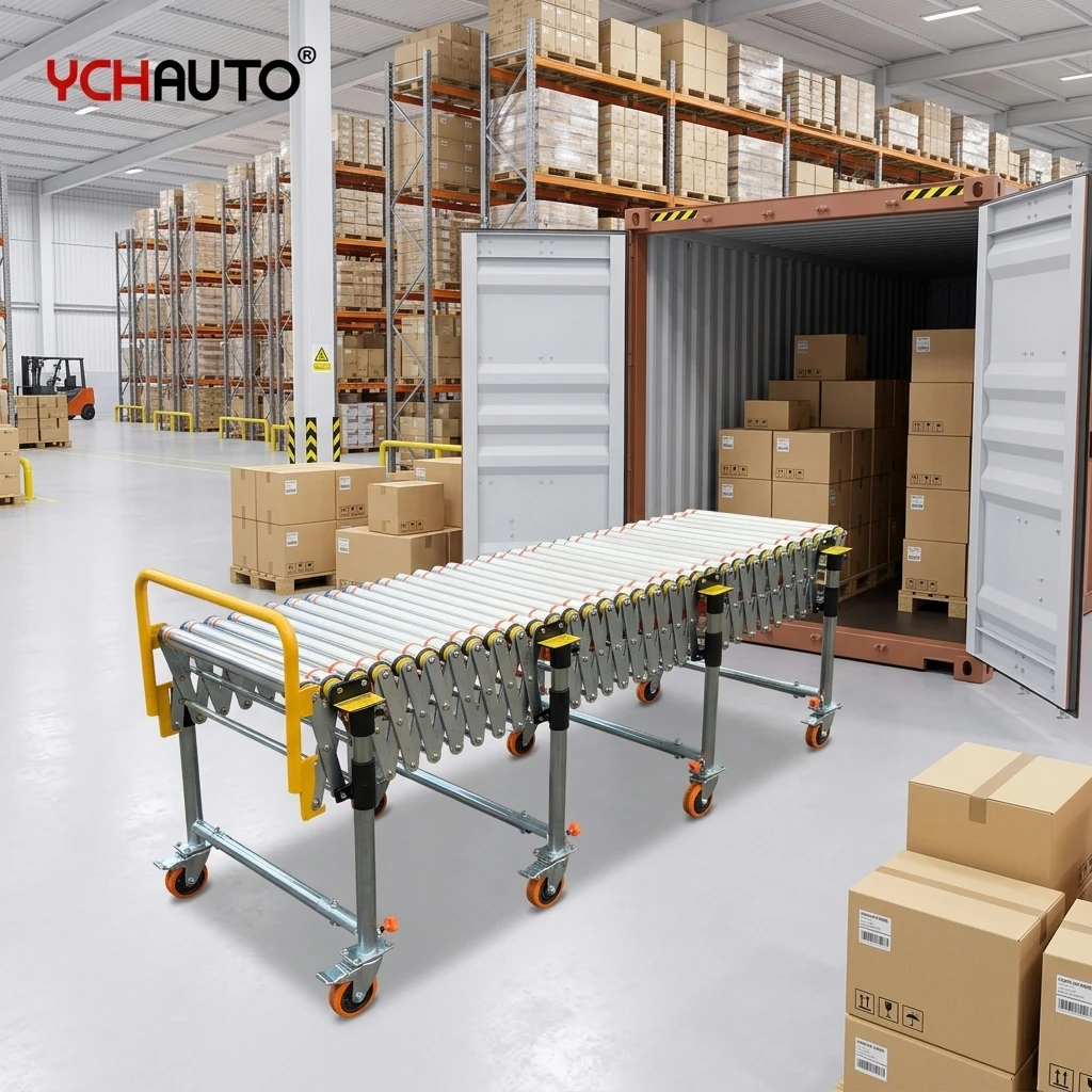 Fruit Warehouse Order Fulfillment Covneyors High Efficiency Powered Live Roller Conveyor with Factory Price