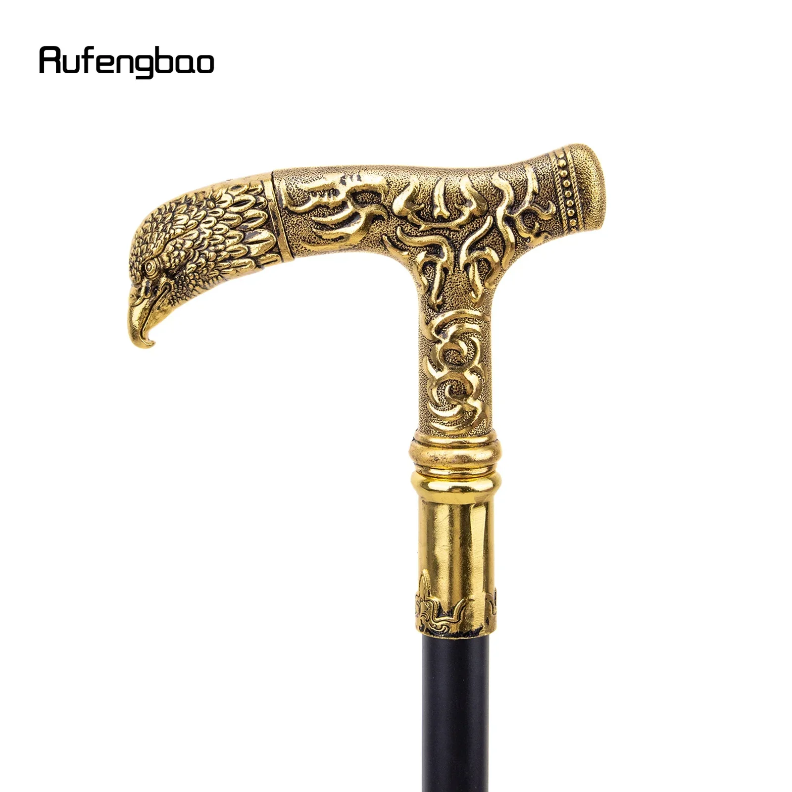 الذهبي النسر مقبض فاخر عصا للمشي حفلة موضة أنيقة عصا للمشي الزخرفية Cospaly قصب مقبض Crosier 90 سنتيمتر