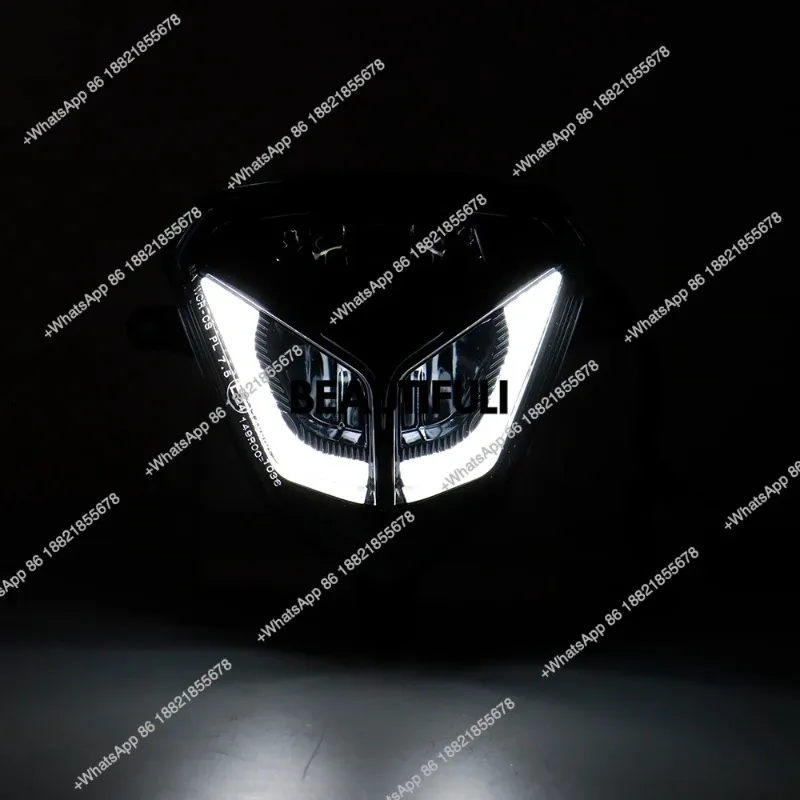 Factory Hot Selling Supermoto Accessories Enduro LED Headlights for Enduro Racing 125 250 300 2T 4T Dirt Bike H