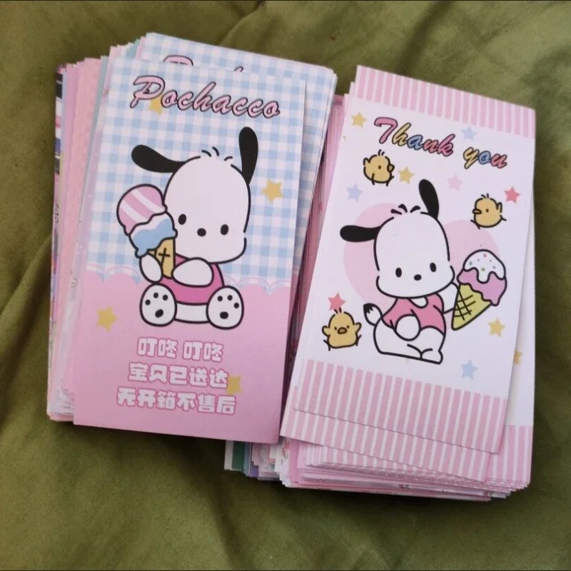 Imagem -02 - Kawaii Sanrio Mix Selagem Adesivos Decoração dos Desenhos Animados Hello Kitty my Melody Kuromi Handbook Material Faça Você Mesmo Bonito 300 Pcs por Conjunto