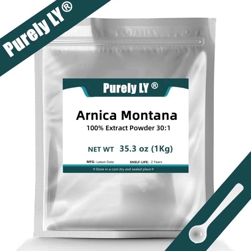 Direktverkauf ab Werk Arnica Montana-Extraktpulver 20:1 für Hautpflegeformeln | Beauty Peptide Cosmetic Raw Material