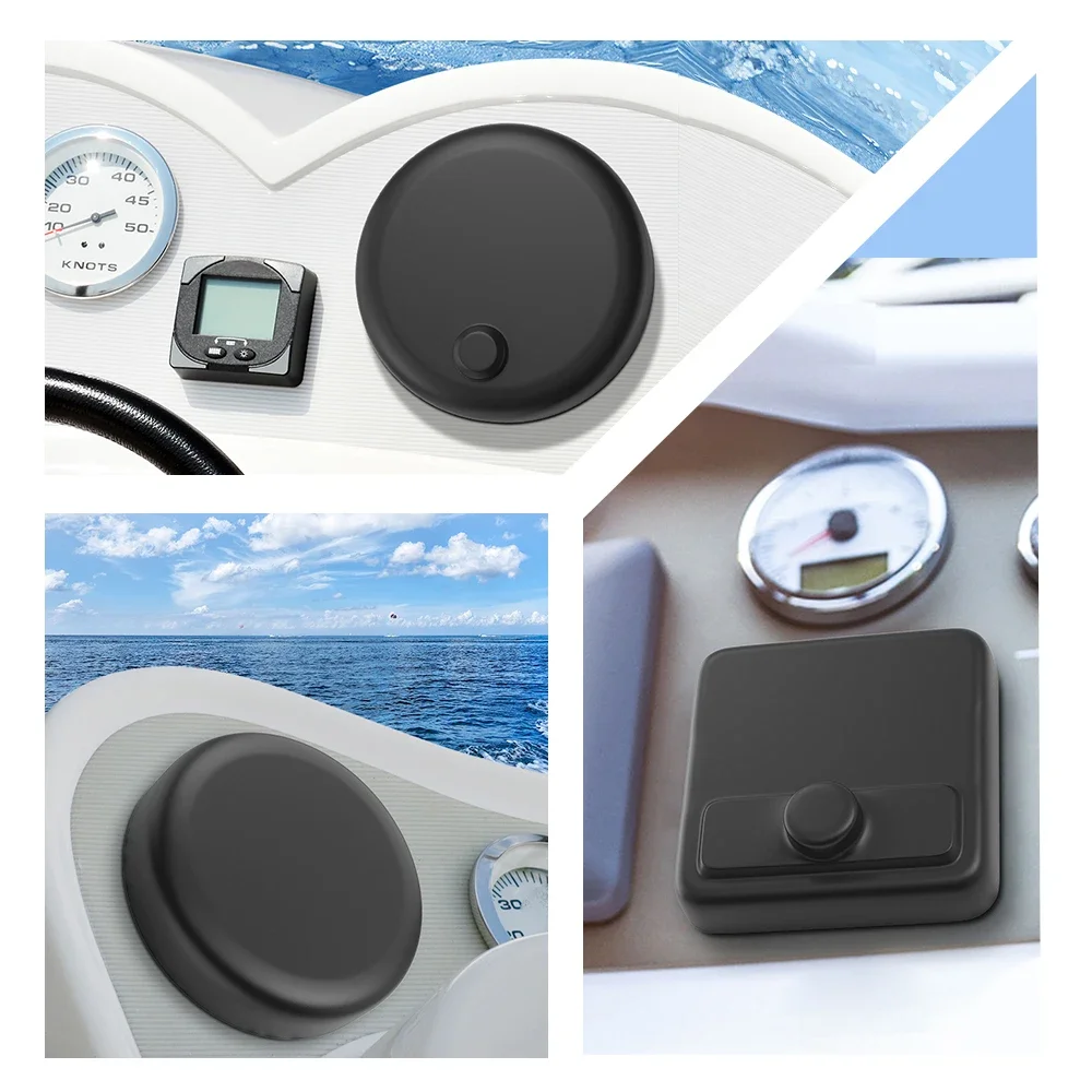 Waterproof Marine Boat Radio Rrotective Cover Soft Silicone Dustproof Sun Resistant For Boat/Yacht/Caravan/RV/ATV Radio Player