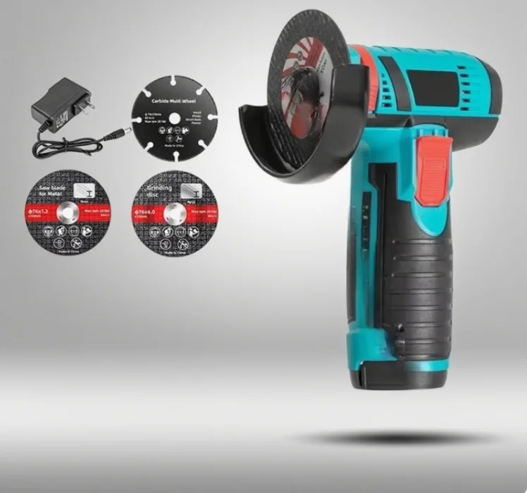 

3 Inch Small Brushless Lithium Electric Angle Grinder Mini Household Handheld Portable Cordless Angle Grinders Cutting Machine