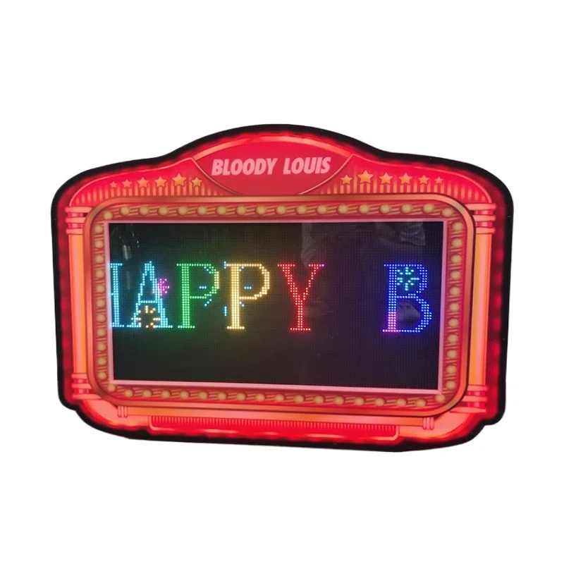 Wholesale Custom Nightclub Bar KTV Color Gradient Digital Message Board And LED Screen Sign