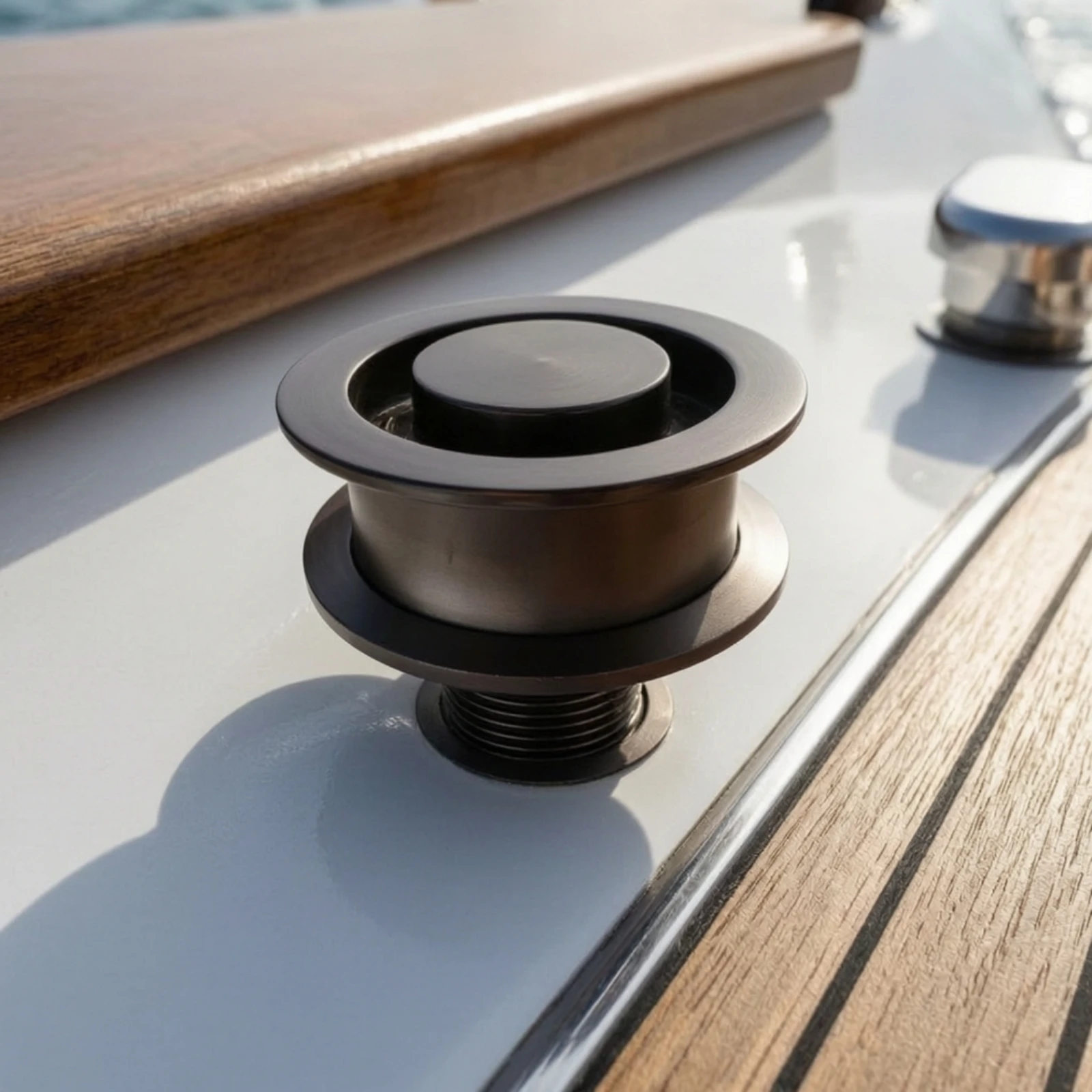 Marine Vent Fitting Boat Fuel Tank Vent Fuel Ventilation Device Threaded Hardware Yacht for Boats, Yachts