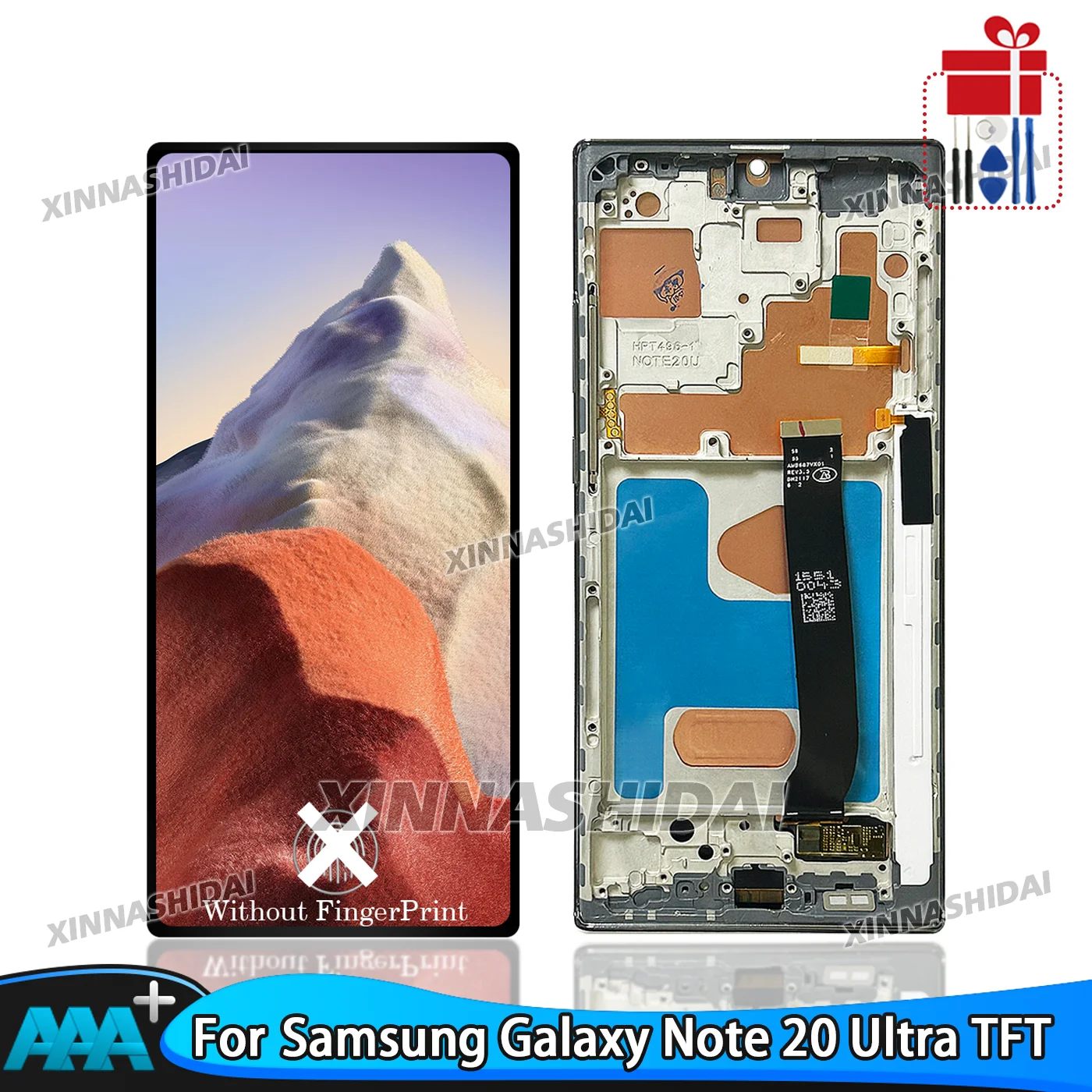 tft-note-20-ultra-screen-for-samsung-galaxy-note-20-ultra-display-n986b-ds-n986u-touch-screen-digitizer-replacement-with-frame