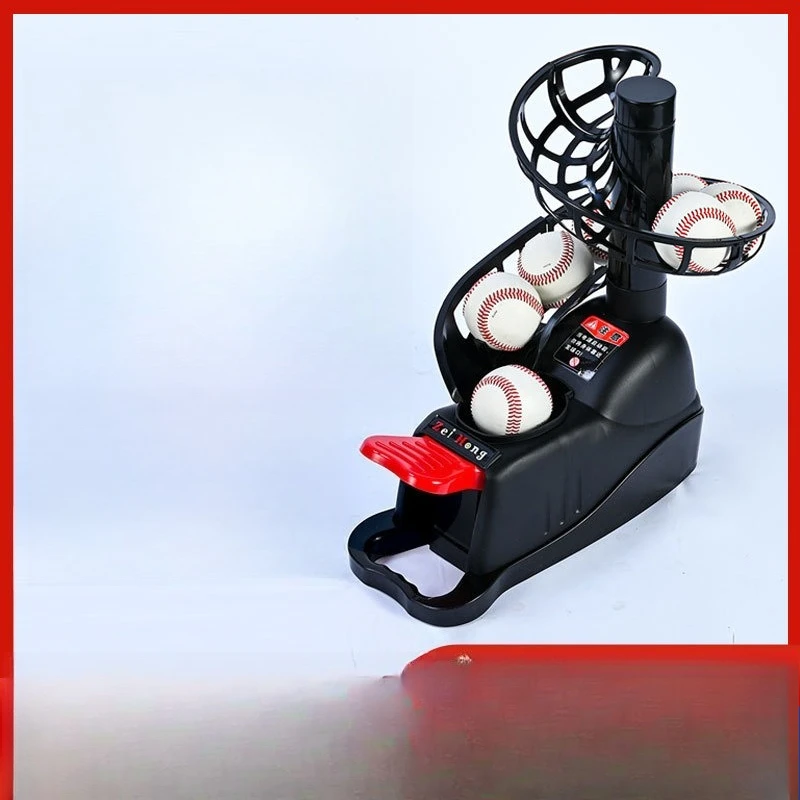 

Indoor Play Training Outdoor Sports Smart Foot Baseball Practice Tee Machine