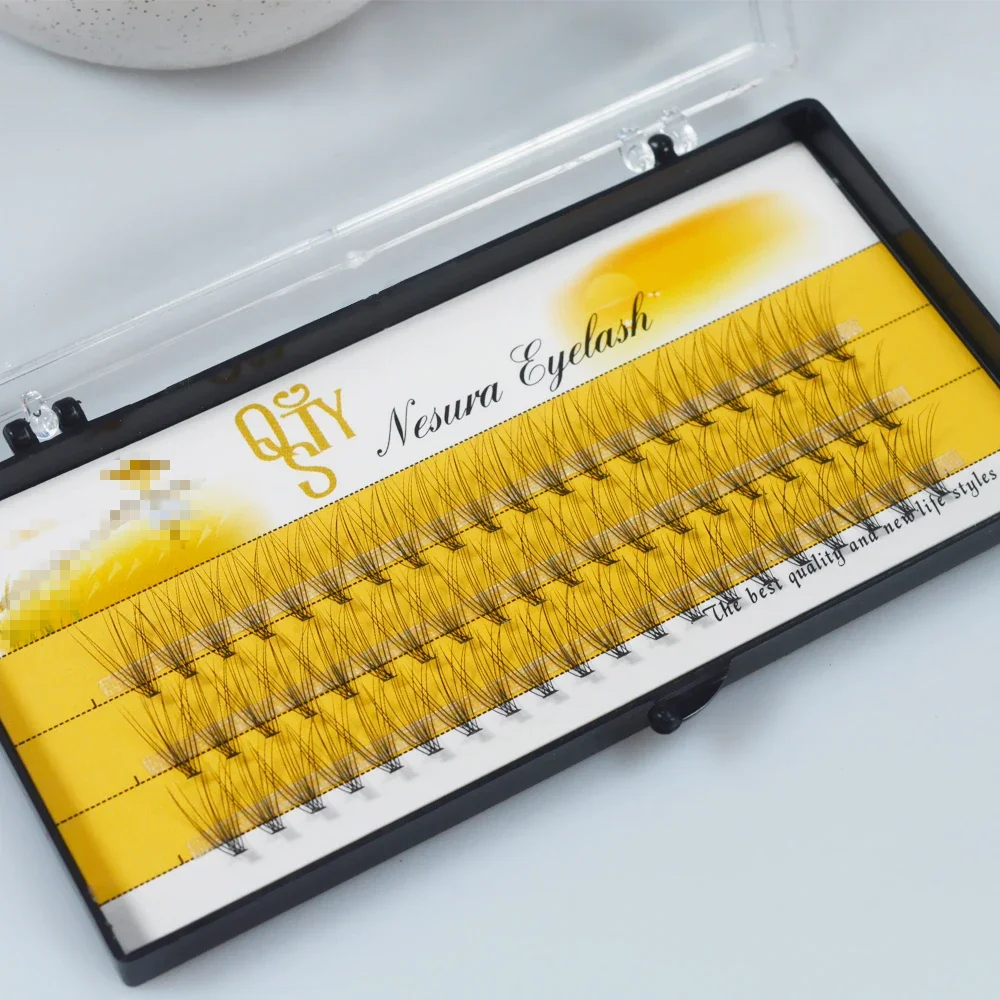 10D Visofree False Eyelashes Professional Makeup Individual Cluster Lashes