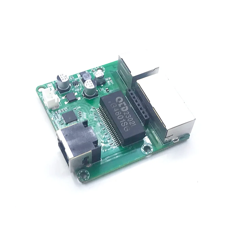 Módulo de Interruptor Mini PCBA Motherboard, 3Port, 10 m, 100m, 1Port, 10 m, 100m, UPLINK, NVR, 6V-52V